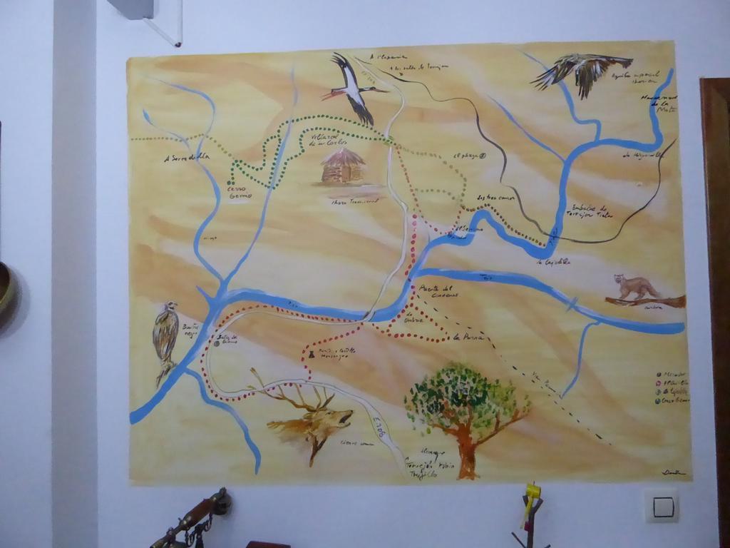 Casa Rural Al-Mofrag Y Apartamentos El Mirador De Monfraguee 比利亚雷亚尔圣卡洛斯 外观 照片